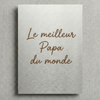 Photo aluminium personnalisable | L’Atelier Pressé