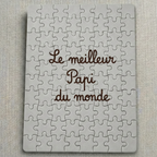 Puzzle personnalisable | L’Atelier Pressé